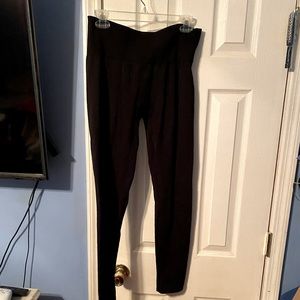 Black sweater leggings